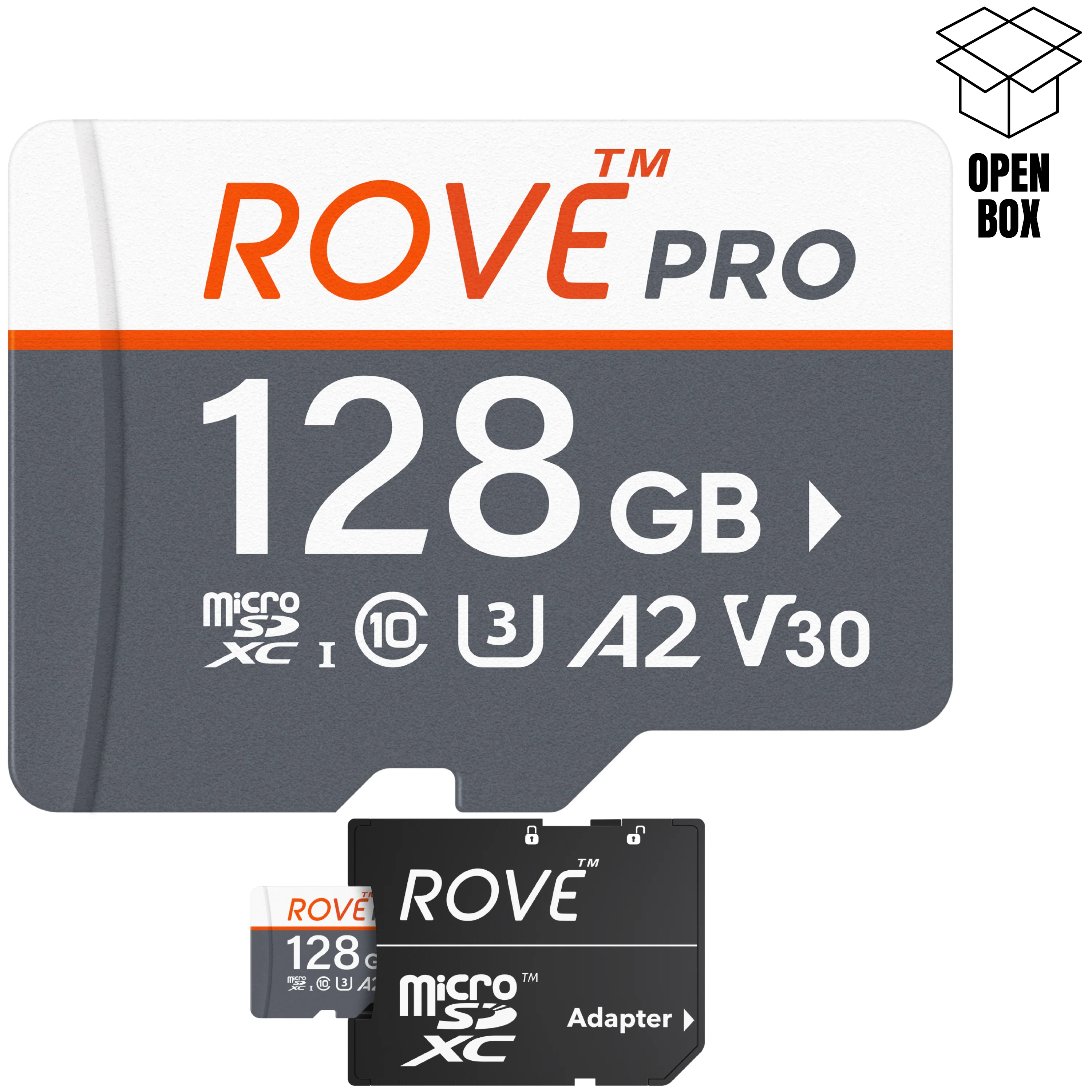 ROVE PRO Micro SDXC Card 128/256/512GB/1TB | Returned Item within their 1st 30-days [Open Box] - Image 2