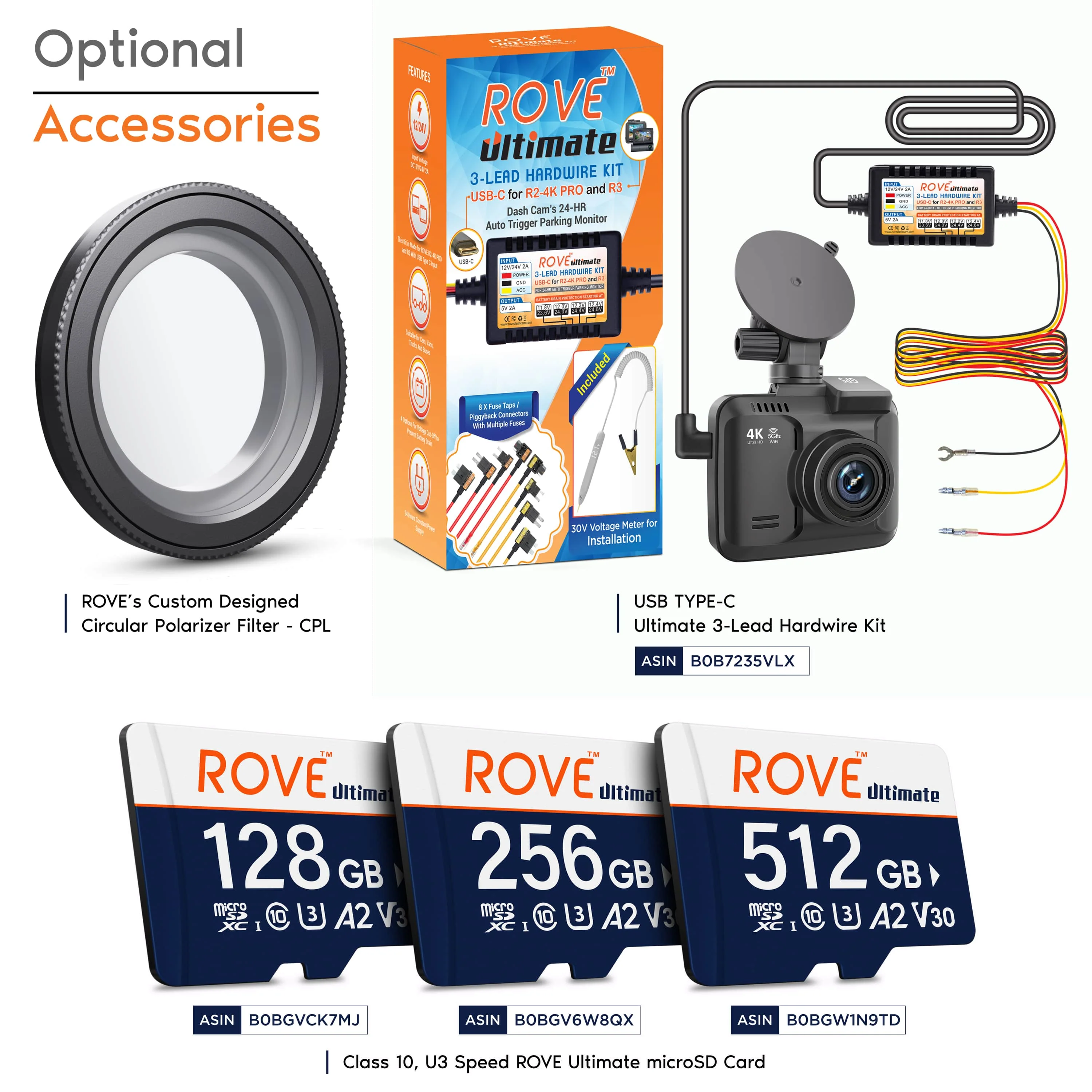 [Open Box] ROVE R2-4K Pro Dash Cam - Returned Item within their 1st 30-days - Image 7
