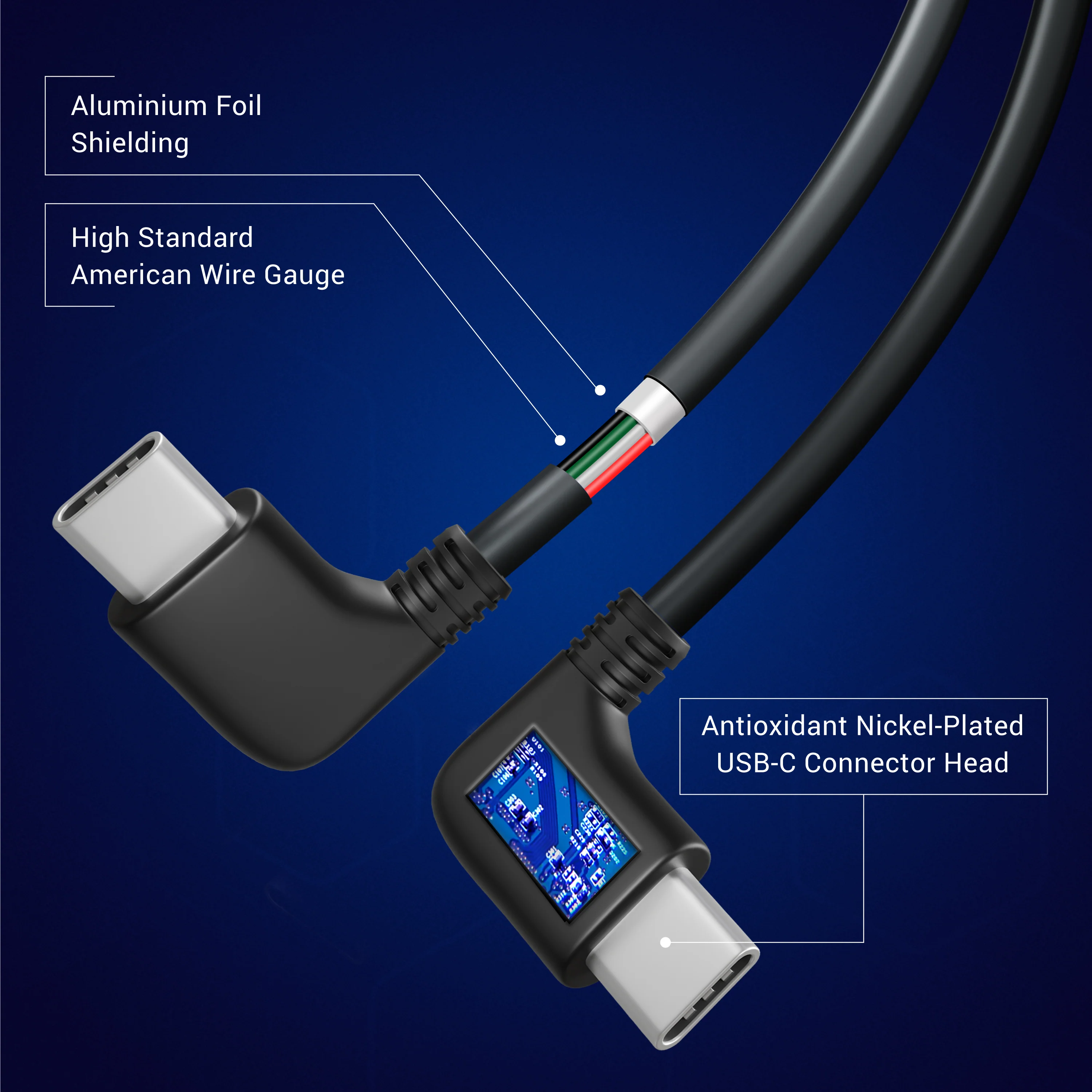 ROVE Ultimate 6M/19.6FT USB Type-C to Type-C Rear Camera Cable for ROVE R3 Dash Cam Only | Check Compatibility Image Before Purchasing - Image 4