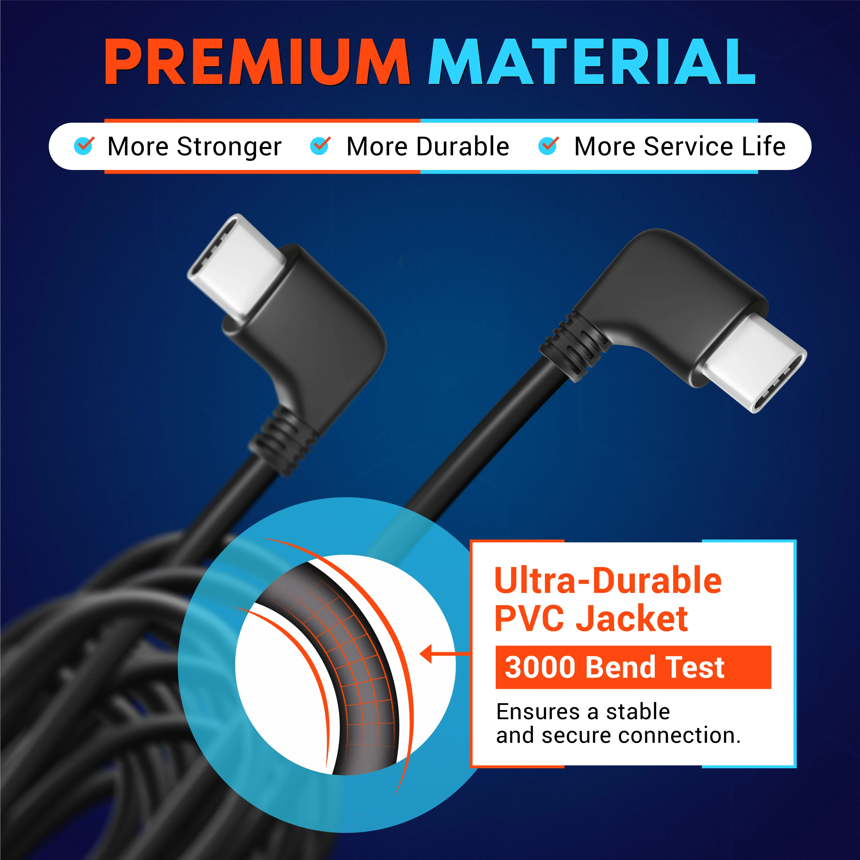 ROVE Ultimate 29.5FT/9M Extra Long Rear Cam Cable for ROVE R3 Only | Check Compatibility Image Before Purchasing - Image 3
